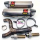 Demi-ligne akrapovic suzuki bking 1340 08 09 10 11 12