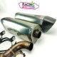 Demi ligne akrapovic suzuki bking 1340 2008 2009 2010 2011 2012