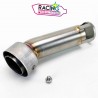 Db killer | Chicane | Sourdine Akrapovic &oslash;53mm ronde coud&eacute;e