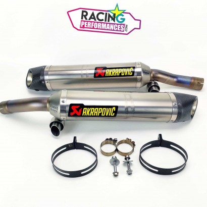 Silencieux d'échappement akrapovic titane slip-on Yamaha R1 2007-2008