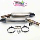 Pots akrapovic titane occasion yamaha r1 2007-2008