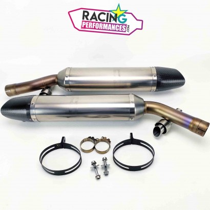 Silencieux d'échappement akrapovic titane slip-on Yamaha R1 2007-2008