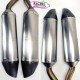 Demi-ligne akra R1 titane slip-on 2007-2008