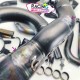 Parties abimées tubulure titane akrapovic rsv4