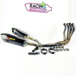 Ligne complète akrapovic double sortie kawasaki z1000 2010-2020