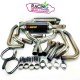 Ligne Akrapovic Kawasaki Z1000 2010-2020 / sx 2013