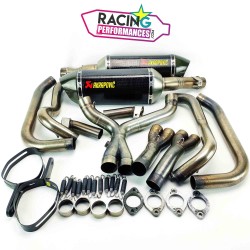 Ligne complète akrapovic double sortie kawasaki z1000 2010-2020