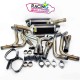 Ligne d'échappement complète Akrapovic carbone Kawa Z1000 10 11 12 13 14 15 16 17 18 19 20