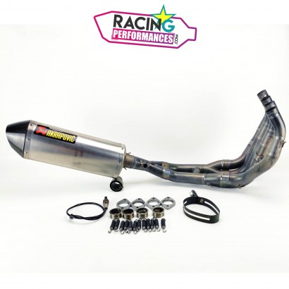 Ligne d'échappement akrapovic evolution yamaha yzf R6 2006-2022