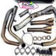 Ligne complète Akrapovic racing carbone Kawasaki Z750 2007-2012