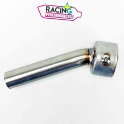 Db killer | Chicane | Sourdine akrapovic ø43mm coudée vis à gauche