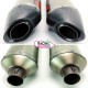 Demi ligne occasion akrapovic titane Aprilia 750 dorsoduro 08 09 10 11 12 13 14 15 16