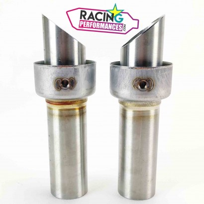 Db killer | Chicane | Sourdine Akrapovic &oslash;48mm droites biseaut&eacute;es