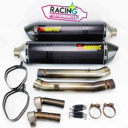 Silencieux akrapovic carbone suzuki gsxr 1300 Hayabusa 2008-2020