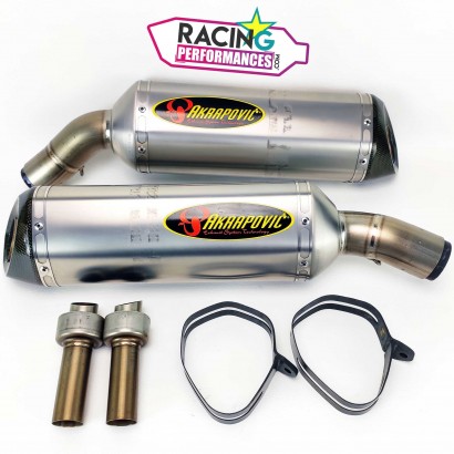 Silencieux d'échappement akrapovic titane ducati 848 | 1098 | 1198 07-14