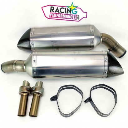 Silencieux d'échappement akrapovic titane ducati 848 | 1098 | 1198 07-14