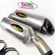 Silencieux d'échappement akrapovic titane ducati 848 | 1098 | 1198 07-14