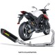 Photo d'illustration: Kawasaki Z1000, ligne akra racing inox