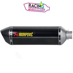Silencieux Akrapovic carbone | titane 60mm ligne complète racing