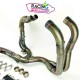 Tubulure akra et patte de fixation carbone pour aprilia rsv4 tuono v4