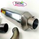 Pot titane akra embout carbone occasion pour aprilia tuono v4-rsv4 09-14