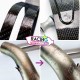 Parties marquées tubes et support akra RSV4