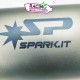 Logo spark enveloppe konix, finition texturée