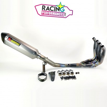 Ligne complète akrapovic evolution Suzuki Gsx-r 600 & 750 2006-2010