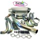 Echappement complet akra Suzuki gex 600 & 750 k6 l0