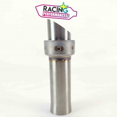 Db killer | Chicane | Sourdine Akrapovic ø58mm droite biseautée