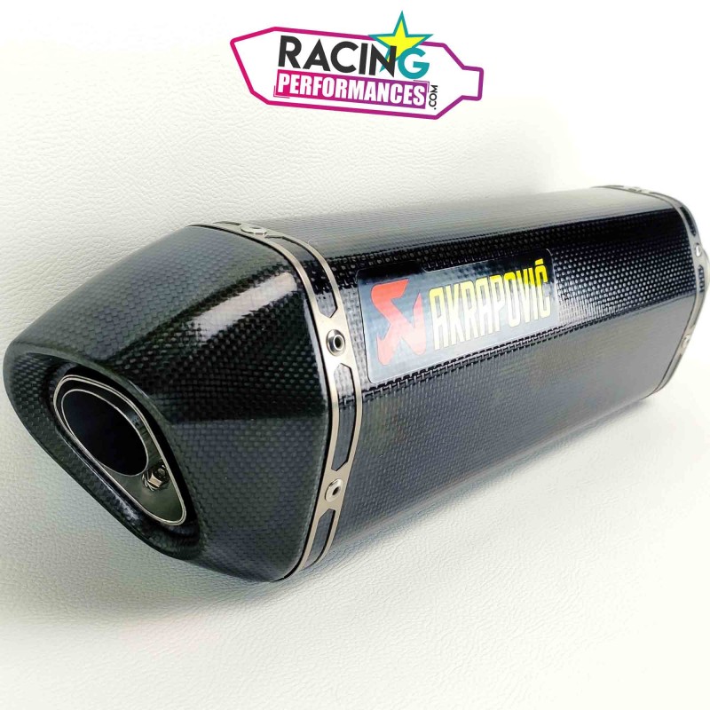 Silencieux D'échappement Akrapovic Carbone, Titane 350mm