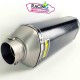 Silencieux d'échappement akrapovic de rechange suzuki gsxr 60mm