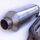 Silencieux d'occasion akrapovic titane pour ligne complète suzuki gsxr 600 750