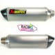 Ligne complète akrapovic evolution titane kawasaki zx10r 2011-2020