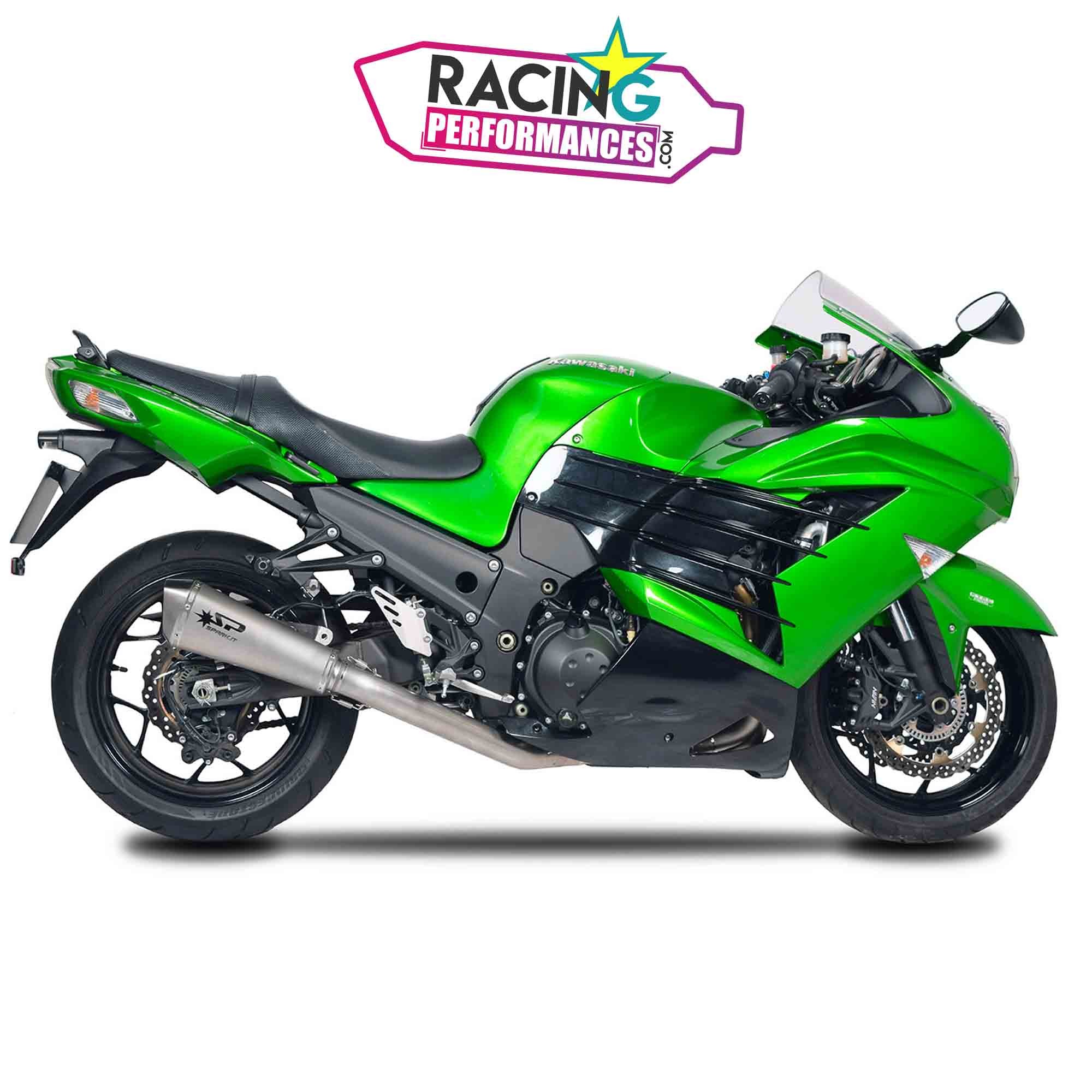 KingTip Ligne Complète Spark Konix Kawasaki ZZR 1400 | ZX14R 2012-2021