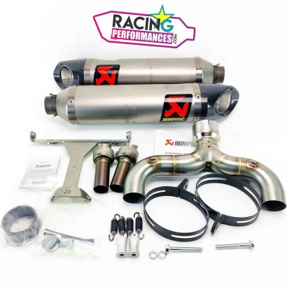Silencieux d'échappement akrapovic titane Aprilia Shiver 750 2010-2016