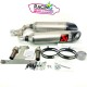 Silencieux d'échappement akrapovic titane Aprilia Shiver 750 2010-2016