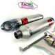 Silencieux d'échappement akrapovic titane Aprilia Shiver 750 2010-2016
