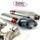 Silencieux d'échappement akrapovic titane Aprilia Shiver 750 2010-2016