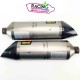 Silencieux d'échappement akrapovic titane Aprilia Shiver 750 2010-2016