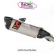 Enveloppe Akrapovic silencieux carbone | titane Triangulaire