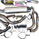 Ligne complète akrapovic racing Kawasaki Zx10R 2006-2007