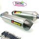 Ligne complète akrapovic racing Kawasaki Zx10R 2006-2007