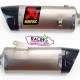 Silencieux d'échappement Akrapovic Honda CB 1000R 2018-2023 S-H10SO20-HAPLT