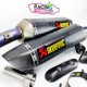 Silencieux d'echappement akrapovic carbone yamaha yzf R1 2009-2014