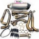 Ligne complète akrapovic racing inox honda cbr 1000 rr 2008-2016