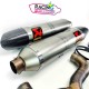 Silencieux d'échappement akrapovic titane Aprilia Shiver 750 2010-2016