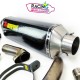  Silencieux d'échappement akrapovic neuf kawa zx636 2009-2021