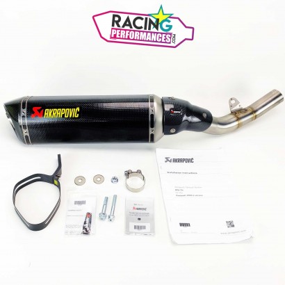 Silencieux d'échappement Akrapovic Carbone Kawasaki Z800E 2013-2016