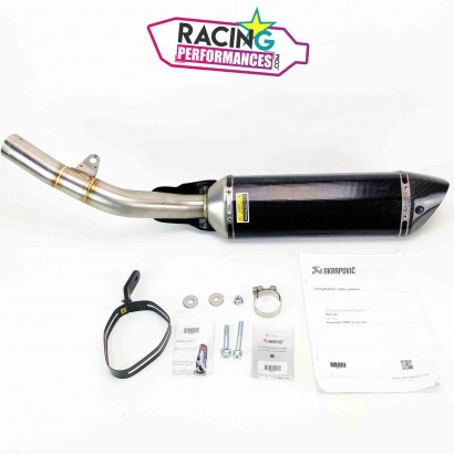 Silencieux d'échappement Akrapovic Carbone Kawasaki Z800E 2013-2016